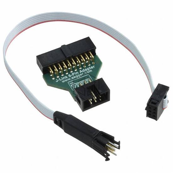 8.06.16 J-LINK 6-PIN NEEDLE ADAPTER - Segger Microcontroller Systems - Accessories