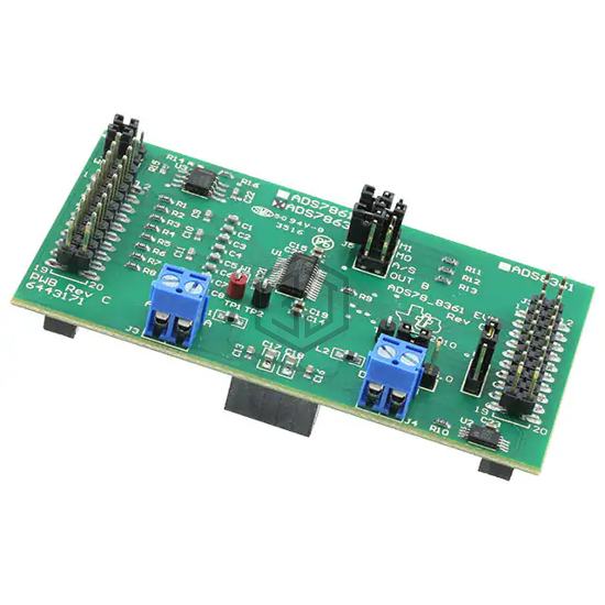 ADS7863EVM - Texas Instruments - Evaluation Boards - Analog to Digital Converters (ADCs)