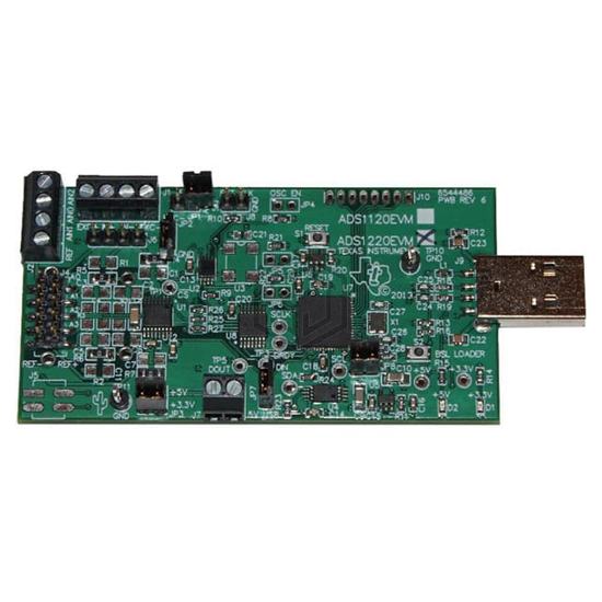 ADS1120EVM - Texas Instruments - Evaluation Boards - Analog to Digital Converters (ADCs)