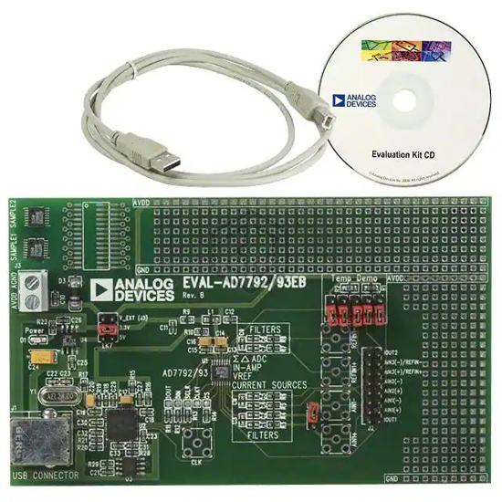 EVAL-AD7793EBZ - Analog Devices Inc. - Evaluation Boards - Analog to Digital Converters (ADCs)