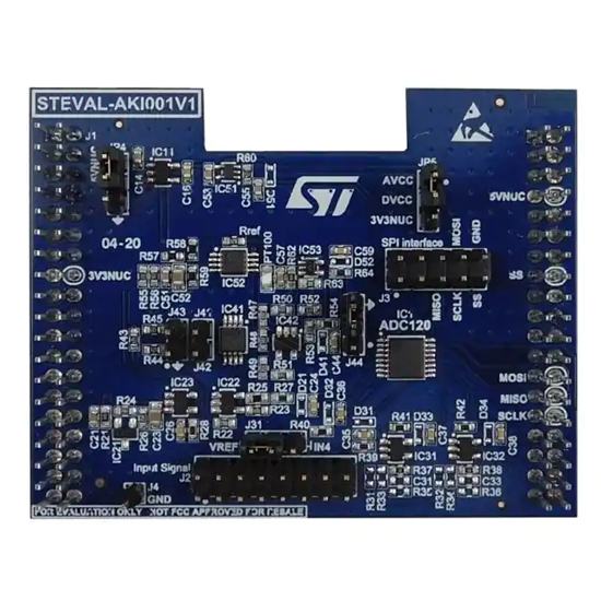 STEVAL-AKI001V1 - STMicroelectronics - Evaluation Boards - Analog to Digital Converters (ADCs)