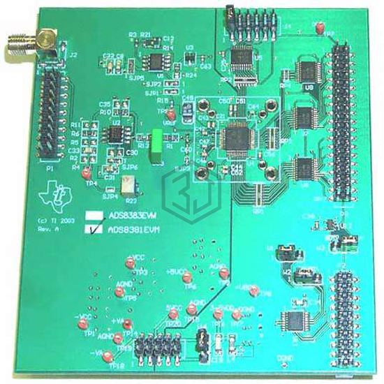 ADS8381EVM - Texas Instruments - Evaluation Boards - Analog to Digital Converters (ADCs)