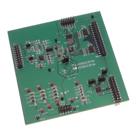 ADS8322EVM - Texas Instruments - Evaluation Boards - Analog to Digital Converters (ADCs)