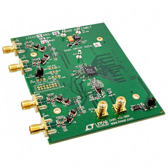 DC1525A-A - Analog Devices Inc. - Evaluation Boards - Analog to Digital Converters (ADCs)