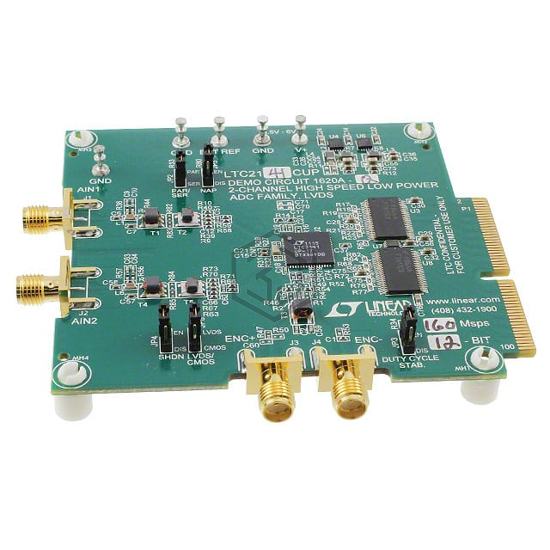 DC1620A-Q - Analog Devices Inc. - Evaluation Boards - Analog to Digital Converters (ADCs)