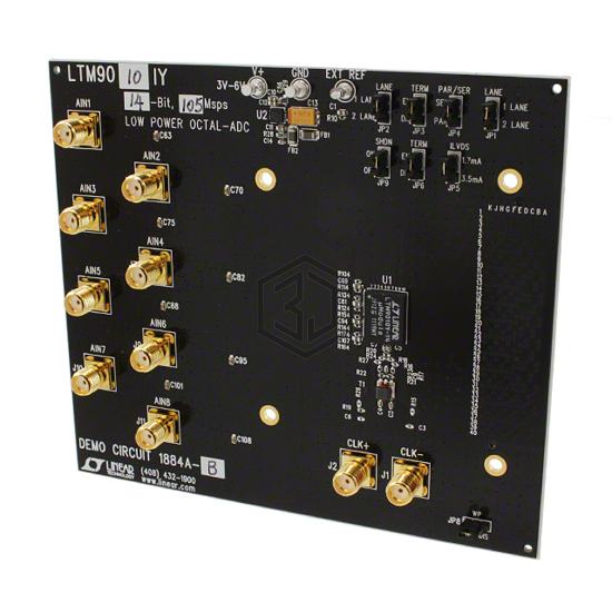 DC1884A-B - Analog Devices Inc. - Evaluation Boards - Analog to Digital Converters (ADCs)