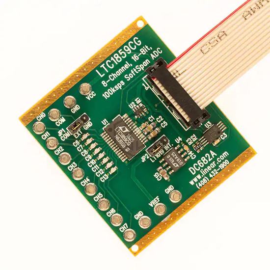 DC682A - Analog Devices Inc. - Evaluation Boards - Analog to Digital Converters (ADCs)