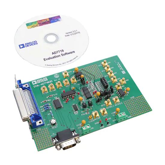 EVAL-AD7719EBZ - Analog Devices Inc. - Evaluation Boards - Analog to Digital Converters (ADCs)