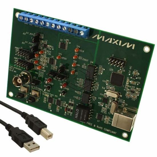MAX11200EVKIT+ - Analog Devices Inc./Maxim Integrated - Evaluation Boards - Analog to Digital Converters (ADCs)