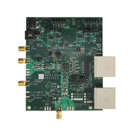AD9255-125EBZ - Analog Devices Inc. - Evaluation Boards - Analog to Digital Converters (ADCs)