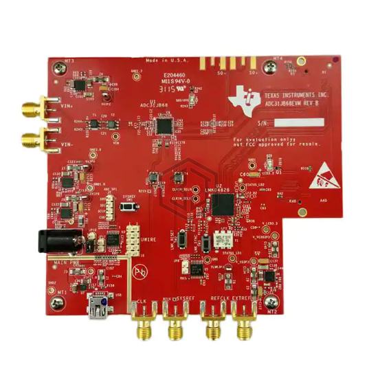 ADC31JB68EVM - Texas Instruments - Evaluation Boards - Analog to Digital Converters (ADCs)
