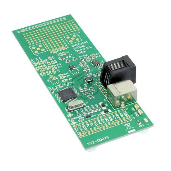 MCP3551DM-PCTL - Microchip Technology - Evaluation Boards - Analog to Digital Converters (ADCs)