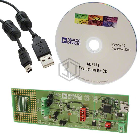 EVAL-AD7171EBZ - Analog Devices Inc. - Evaluation Boards - Analog to Digital Converters (ADCs)