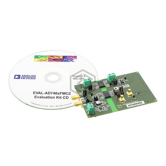 EVAL-AD7403FMCZ - Analog Devices Inc. - Evaluation Boards - Analog to Digital Converters (ADCs)