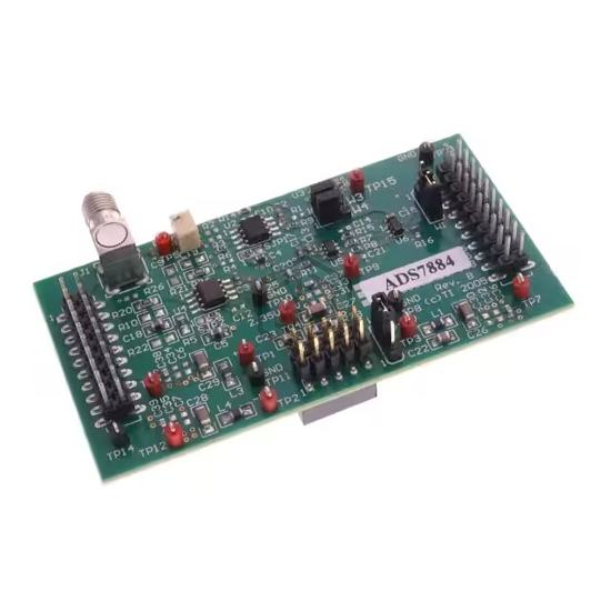 ADS7884EVM - Texas Instruments - Evaluation Boards - Analog to Digital Converters (ADCs)