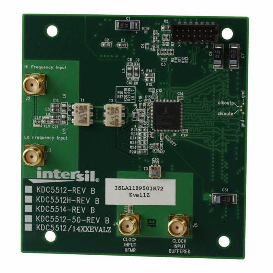 ISLA118P50IR72EV1Z - Renesas Electronics America Inc - Evaluation Boards - Analog to Digital Converters (ADCs)