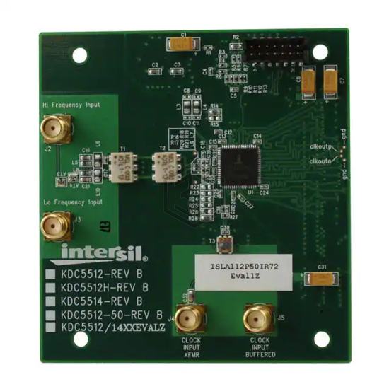 ISLA112P50IR72EV1Z - Renesas Electronics America Inc - Evaluation Boards - Analog to Digital Converters (ADCs)