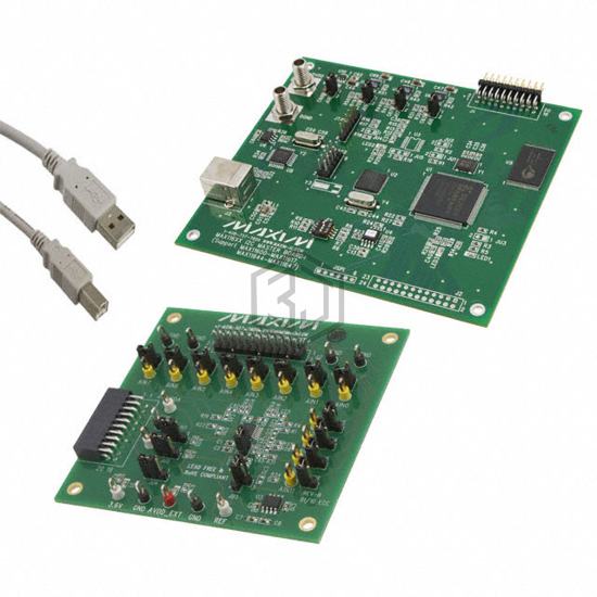 MAX11617EVSYS+ - Analog Devices Inc./Maxim Integrated - Evaluation Boards - Analog to Digital Converters (ADCs)
