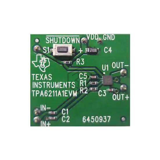 TPA6211A1EVM - Texas Instruments - Evaluation Boards - Audio Amplifiers