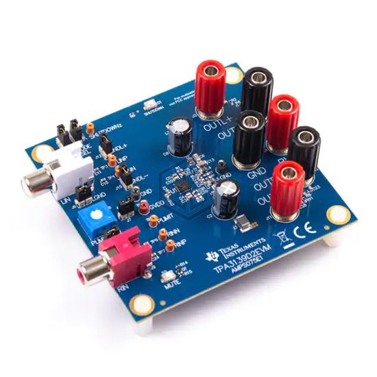 TPA3139D2EVM - Texas Instruments - Evaluation Boards - Audio Amplifiers