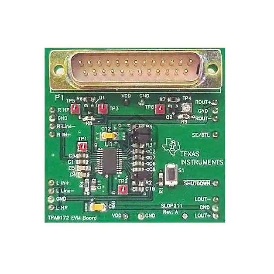 TPA0172EVM - Texas Instruments - Evaluation Boards - Audio Amplifiers