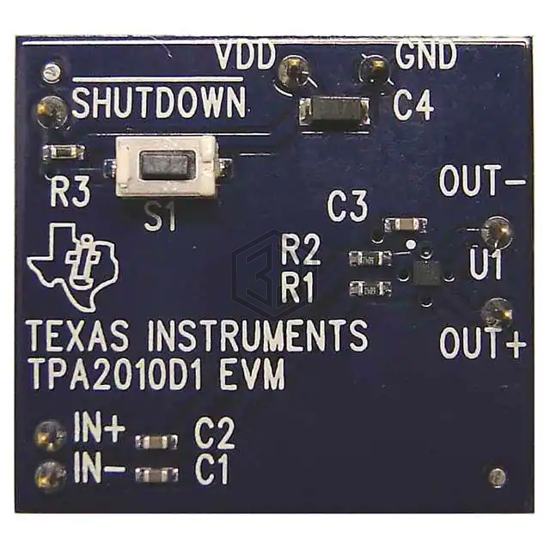 TPA2010D1EVM - Texas Instruments - Evaluation Boards - Audio Amplifiers