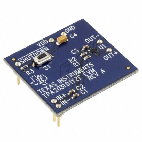 TPA2031D1EVM - Texas Instruments - Evaluation Boards - Audio Amplifiers