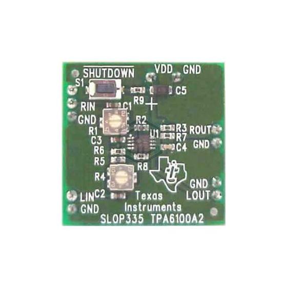 TPA6100A2EVM - Texas Instruments - Evaluation Boards - Audio Amplifiers