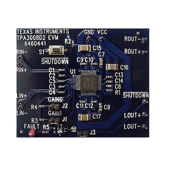 TPA3008D2EVM - Texas Instruments - Evaluation Boards - Audio Amplifiers