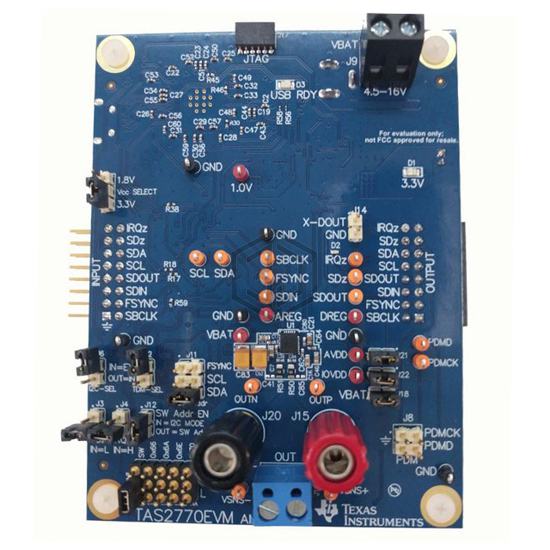 TAS2770EVM - Texas Instruments - Evaluation Boards - Audio Amplifiers