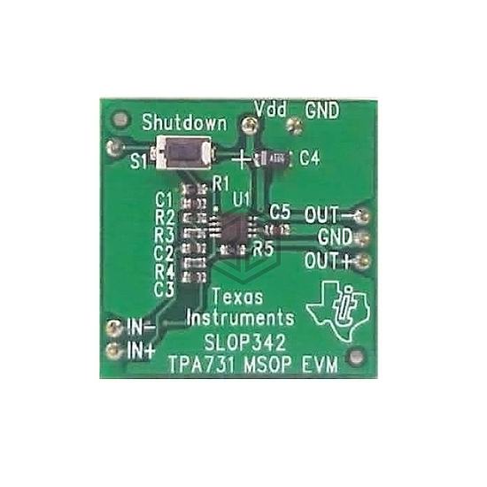 TPA731EVM - Texas Instruments - Evaluation Boards - Audio Amplifiers