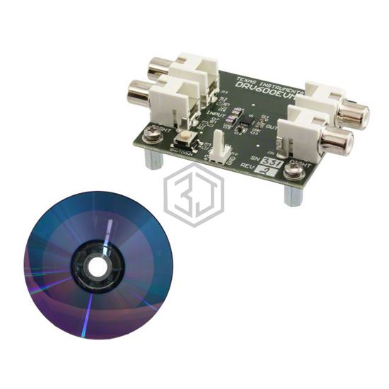 DRV600EVM - Texas Instruments - Evaluation Boards - Audio Amplifiers