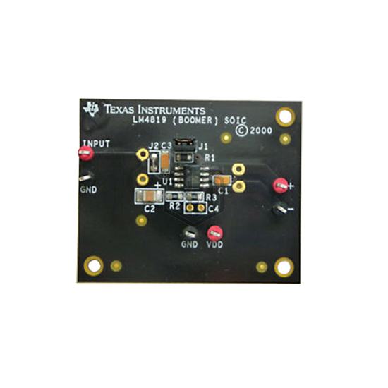 LM4819MBD - Texas Instruments - Evaluation Boards - Audio Amplifiers