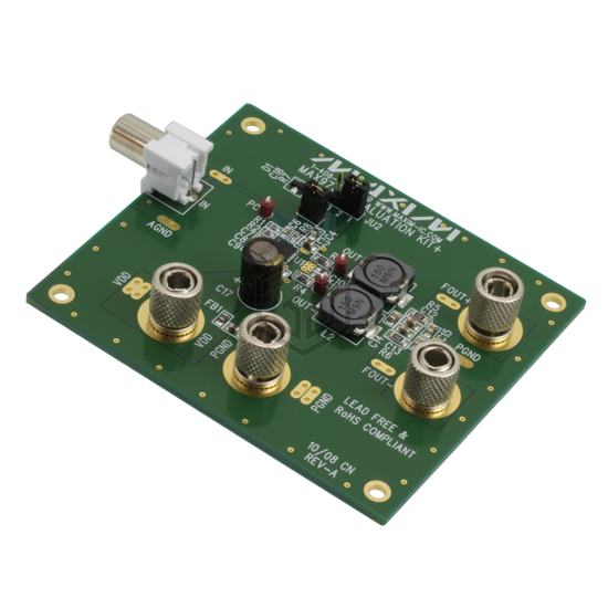 MAX9737EVKIT+ - Analog Devices Inc./Maxim Integrated - Evaluation Boards - Audio Amplifiers