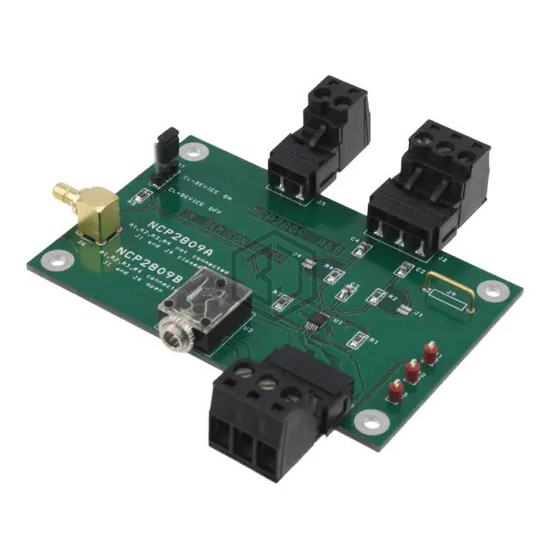 NCP2809BGEVB - onsemi - Evaluation Boards - Audio Amplifiers