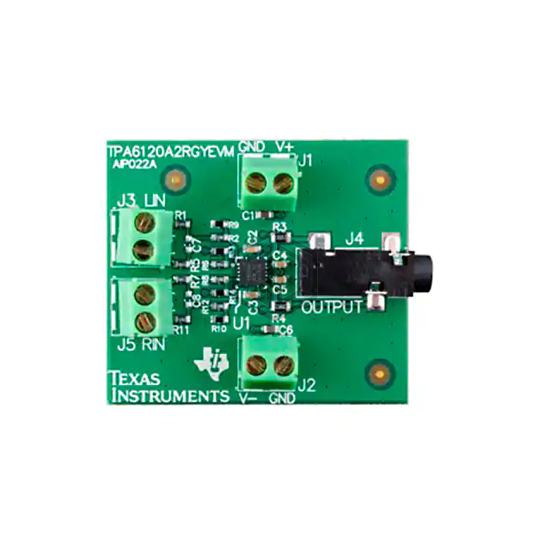 TPA6120A2RGYEVM - Texas Instruments - Evaluation Boards - Audio Amplifiers
