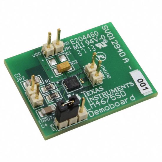 LM4675SDBD - Texas Instruments - Evaluation Boards - Audio Amplifiers
