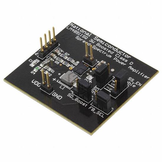LM48511SQBD/NOPB - Texas Instruments - Evaluation Boards - Audio Amplifiers