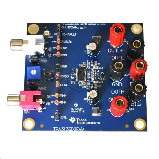 TPA3136D2EVM - Texas Instruments - Evaluation Boards - Audio Amplifiers