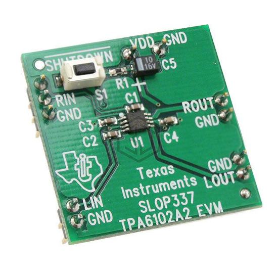 TPA6102A2EVM - Texas Instruments - Evaluation Boards - Audio Amplifiers