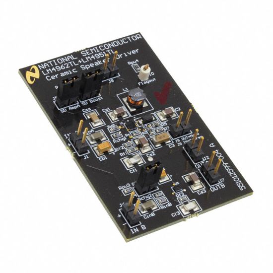 LM4962TLBD/NOPB - Texas Instruments - Evaluation Boards - Audio Amplifiers