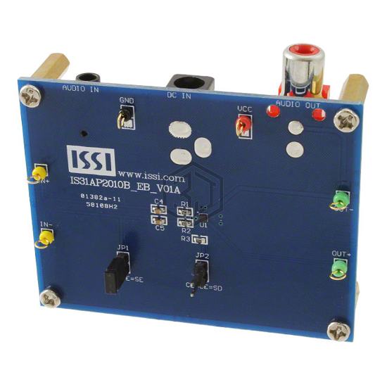 IS31AP2010B-UTLS2-EB - ISSI, Integrated Silicon Solution Inc - Evaluation Boards - Audio Amplifiers
