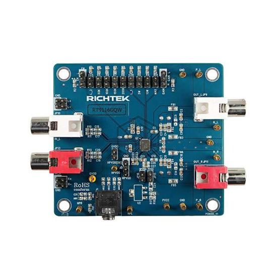 EVB_RT9116GQW - Richtek USA Inc. - Evaluation Boards - Audio Amplifiers
