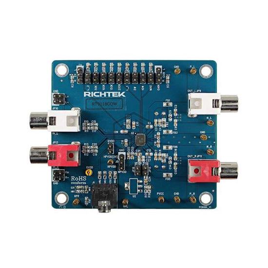 EVB_RT9118GQW - Richtek USA Inc. - Evaluation Boards - Audio Amplifiers