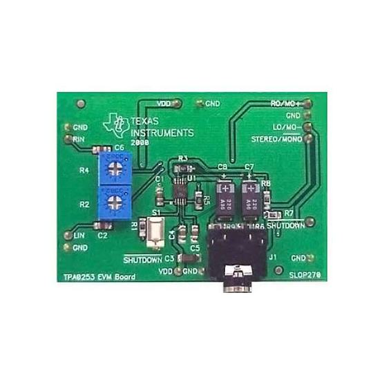 TPA0253EVM - Texas Instruments - Evaluation Boards - Audio Amplifiers