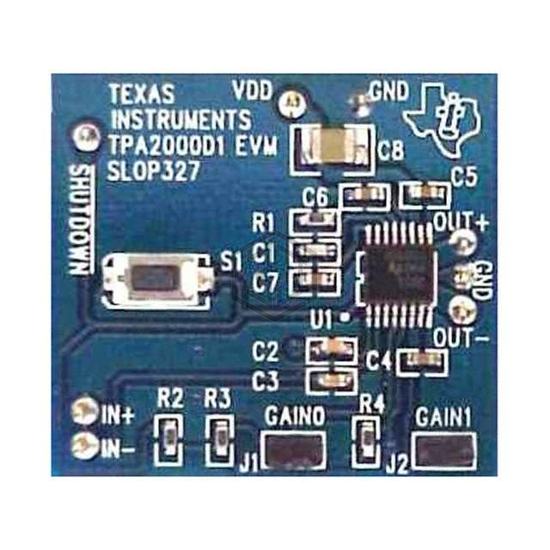 TPA2000D1EVM - Texas Instruments - Evaluation Boards - Audio Amplifiers