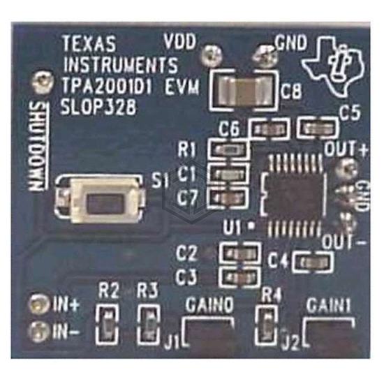 TPA2001D1EVM - Texas Instruments - Evaluation Boards - Audio Amplifiers