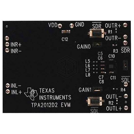 TPA2012D2EVM - Texas Instruments - Evaluation Boards - Audio Amplifiers