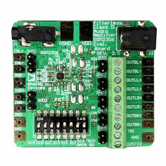 SSM2306-EVALZ - Analog Devices Inc. - Evaluation Boards - Audio Amplifiers