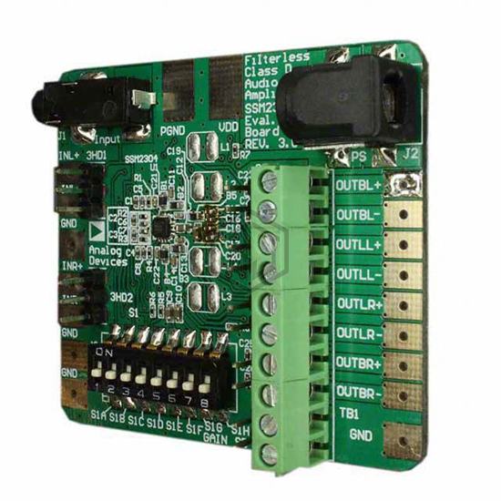 SSM2302Z-EVAL - Analog Devices Inc. - Evaluation Boards - Audio Amplifiers